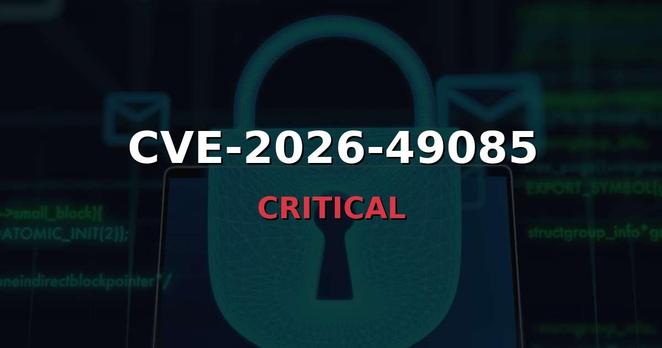 CVE Alert: CVE-2026-49085