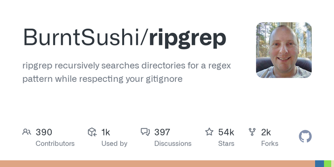 ripgrep recursively searches directories for a regex pattern while respecting your gitignore - BurntSushi/ripgrep