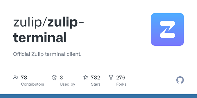 Official Zulip terminal client. Contribute to zulip/zulip-terminal development by creating an account on GitHub.