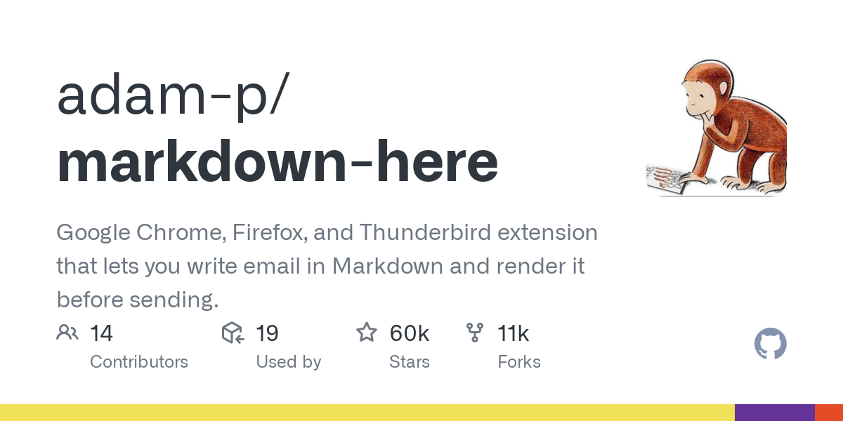 Google Chrome, Firefox, and Thunderbird extension that lets you write email in Markdown and render it before sending. - adam-p/markdown-here