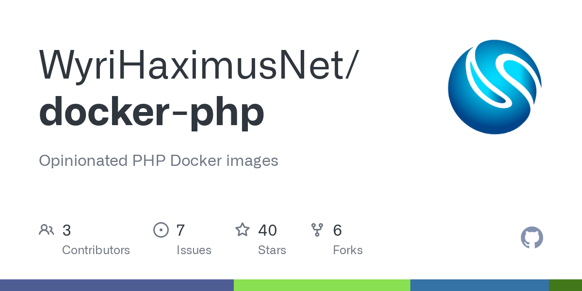 Opinionated PHP Docker images. Contribute to WyriHaximusNet/docker-php development by creating an account on GitHub.