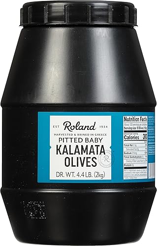 Support Roland Foods Pitted Baby Kalamata Olives from Greece, 4.4 Pound - 5 Pound (Pack of 1) Pitted by sending gifts! Check out Roland Foods Pitted Baby Kalamata Olives from Greece, 4.4 Pound - 5 Pound (Pack of 1) Pitted's wishlist on Throne.com