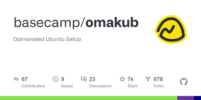 Opinionated Ubuntu Setup. Contribute to basecamp/omakub development by creating an account on GitHub.