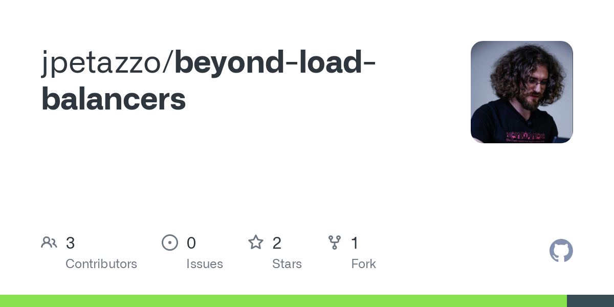 Contribute to jpetazzo/beyond-load-balancers development by creating an account on GitHub.