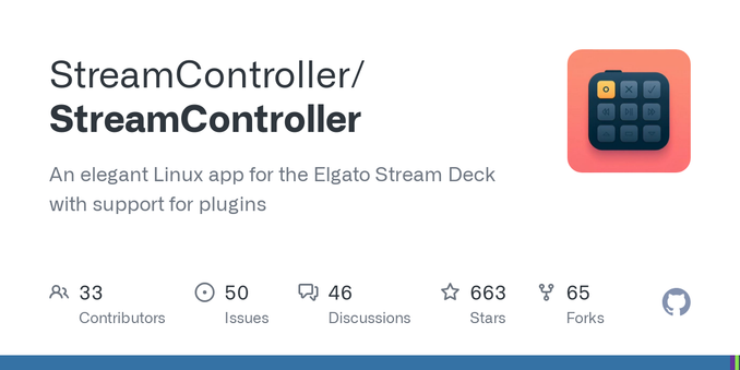 An elegant Linux app for the Elgato Stream Deck with support for plugins - StreamController/StreamController