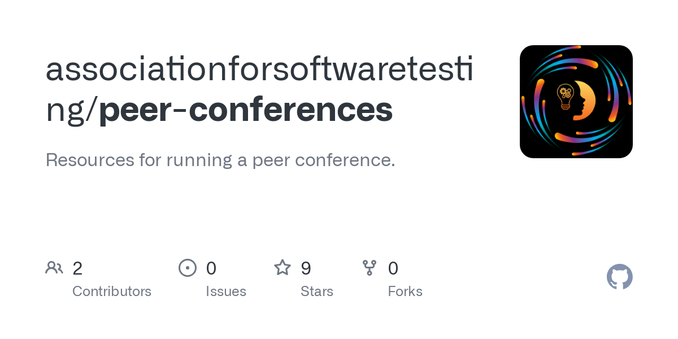 Resources for running a peer conference. Contribute to associationforsoftwaretesting/peer-conferences development by creating an account on GitHub.
