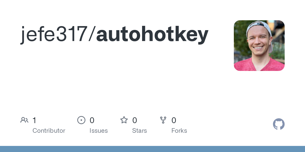 Contribute to jefe317/autohotkey development by creating an account on GitHub.