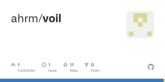 Contribute to ahrm/voil development by creating an account on GitHub.