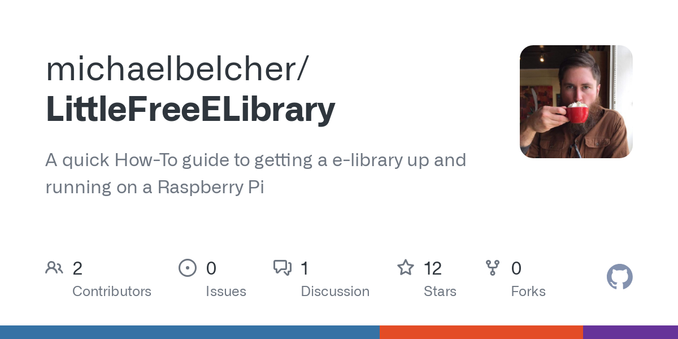 A quick How-To guide to getting a e-library up and running on a Raspberry Pi - michaelbelcher/LittleFreeELibrary