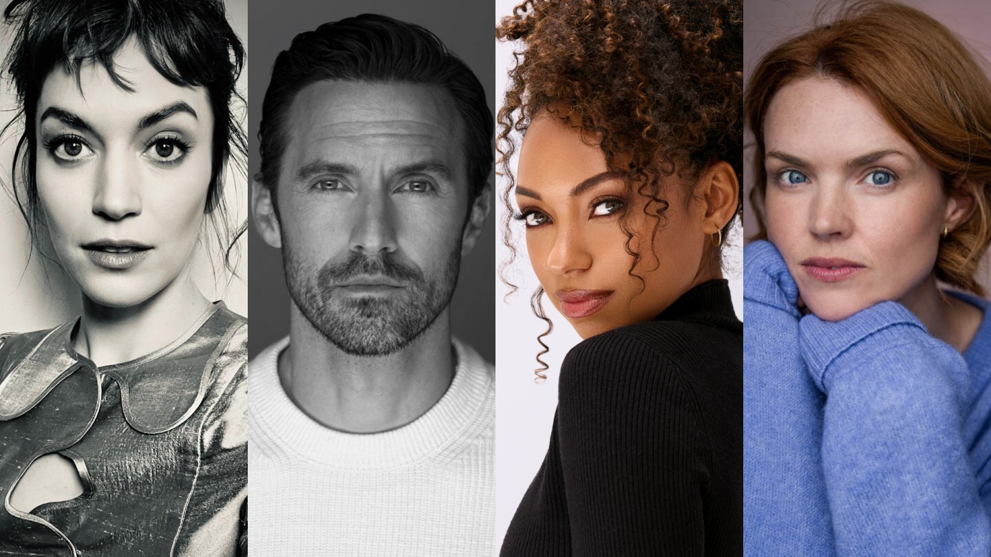 (L-R) Lower, Ventimiglia, Browning and Richards have joined the cast of 'I Will Find You'.