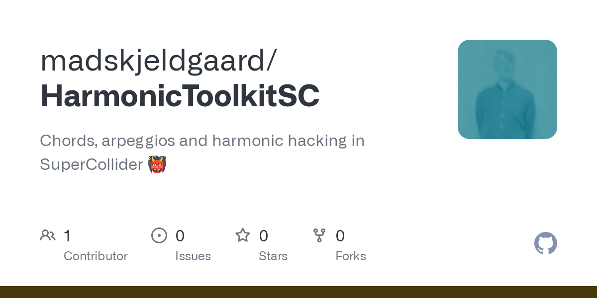 Chords, arpeggios and harmonic hacking in SuperCollider 👹 - madskjeldgaard/HarmonicToolkitSC