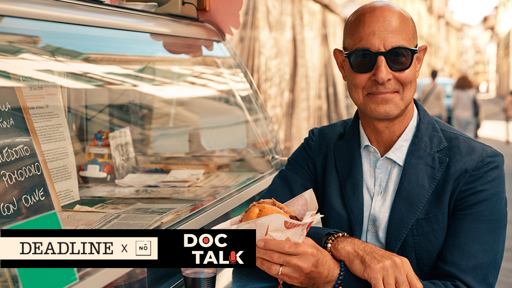 Stanley Tucci in the travel TV series Tucci In Italy