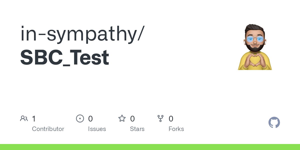 Contribute to in-sympathy/SBC_Test development by creating an account on GitHub.
