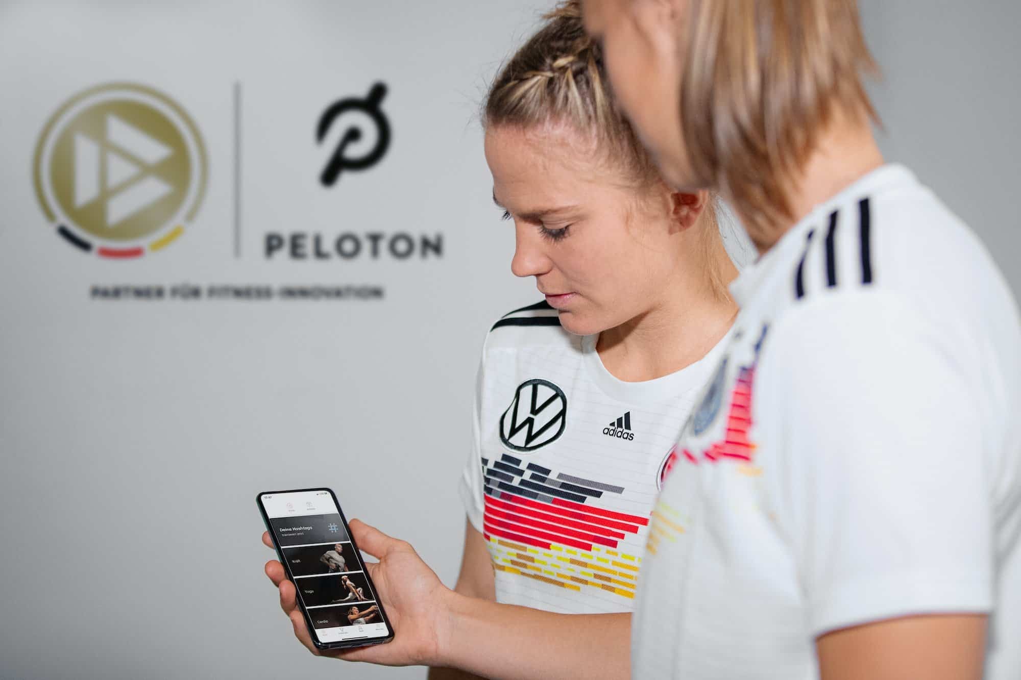 Kostenlos trainieren mit Peloton und der DFB-Akademie
