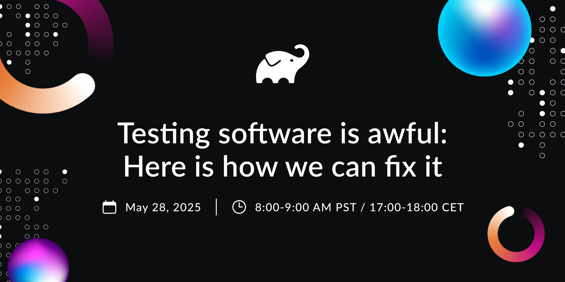 Join Java Champions Brian Demers and Trisha Gee as they cover top challenges developers face when testing software, like dealing with long test cycles, slow and frustrating troubleshooting, a "forever war" with flaky tests, and the upcoming impact of AI-generated tests on projects.