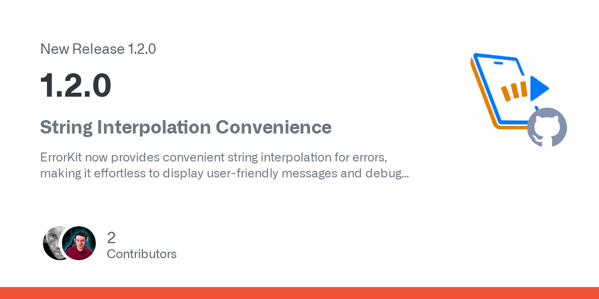 String Interpolation Convenience
ErrorKit now provides convenient string interpolation for errors, making it effortless to display user-friendly messages and debug error chains.
User-Friendly Error...