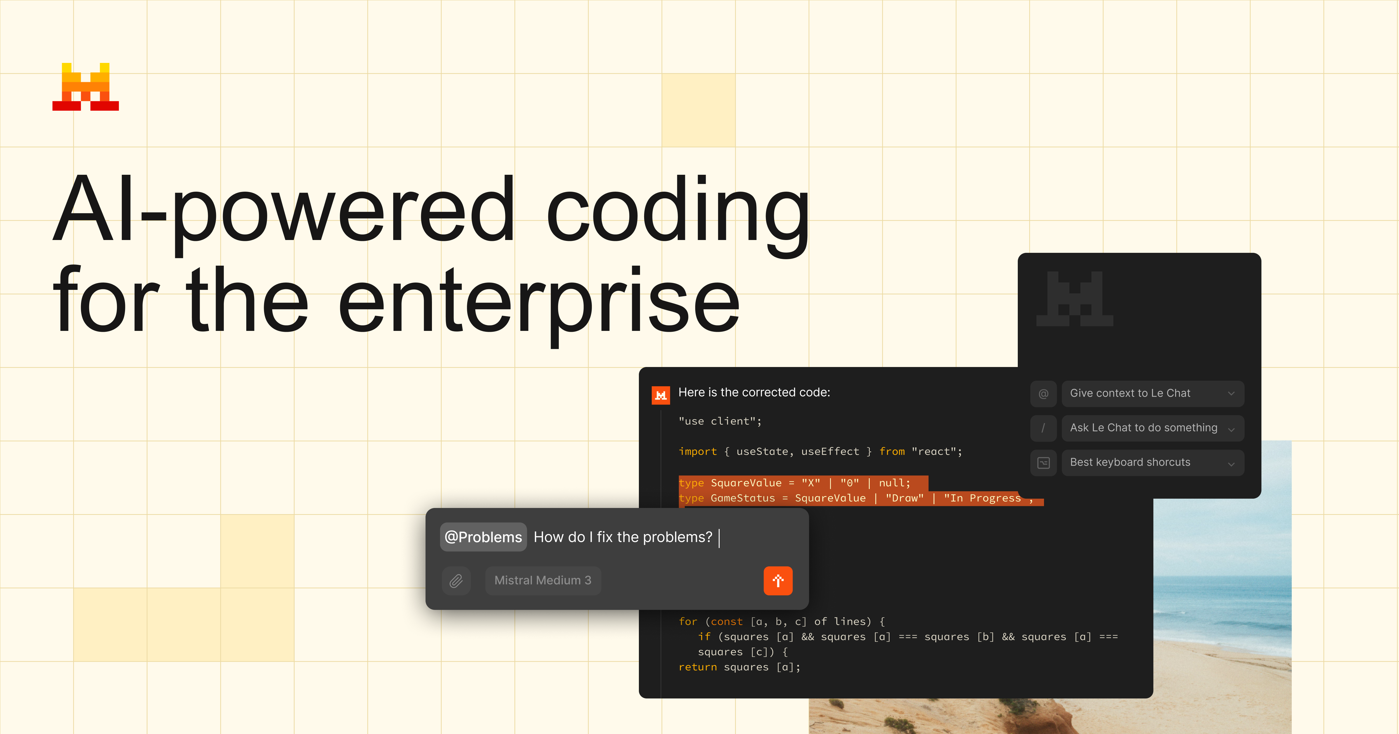 AI-powered coding for the enterprise | Mistral AI
