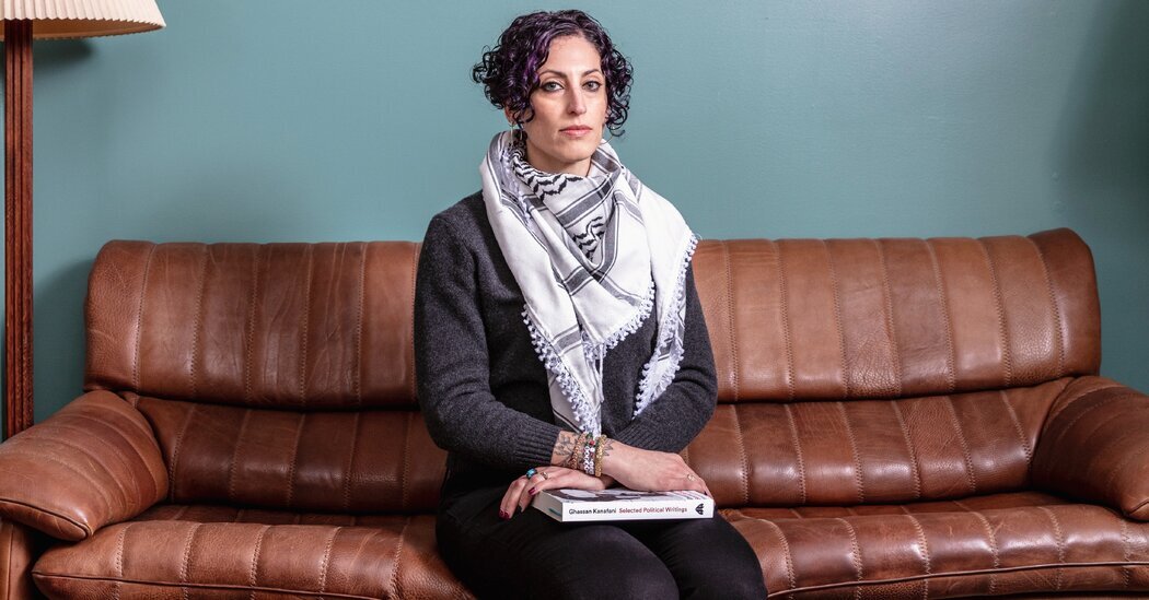 Maura Finkelstein at her home in Brooklyn in April.