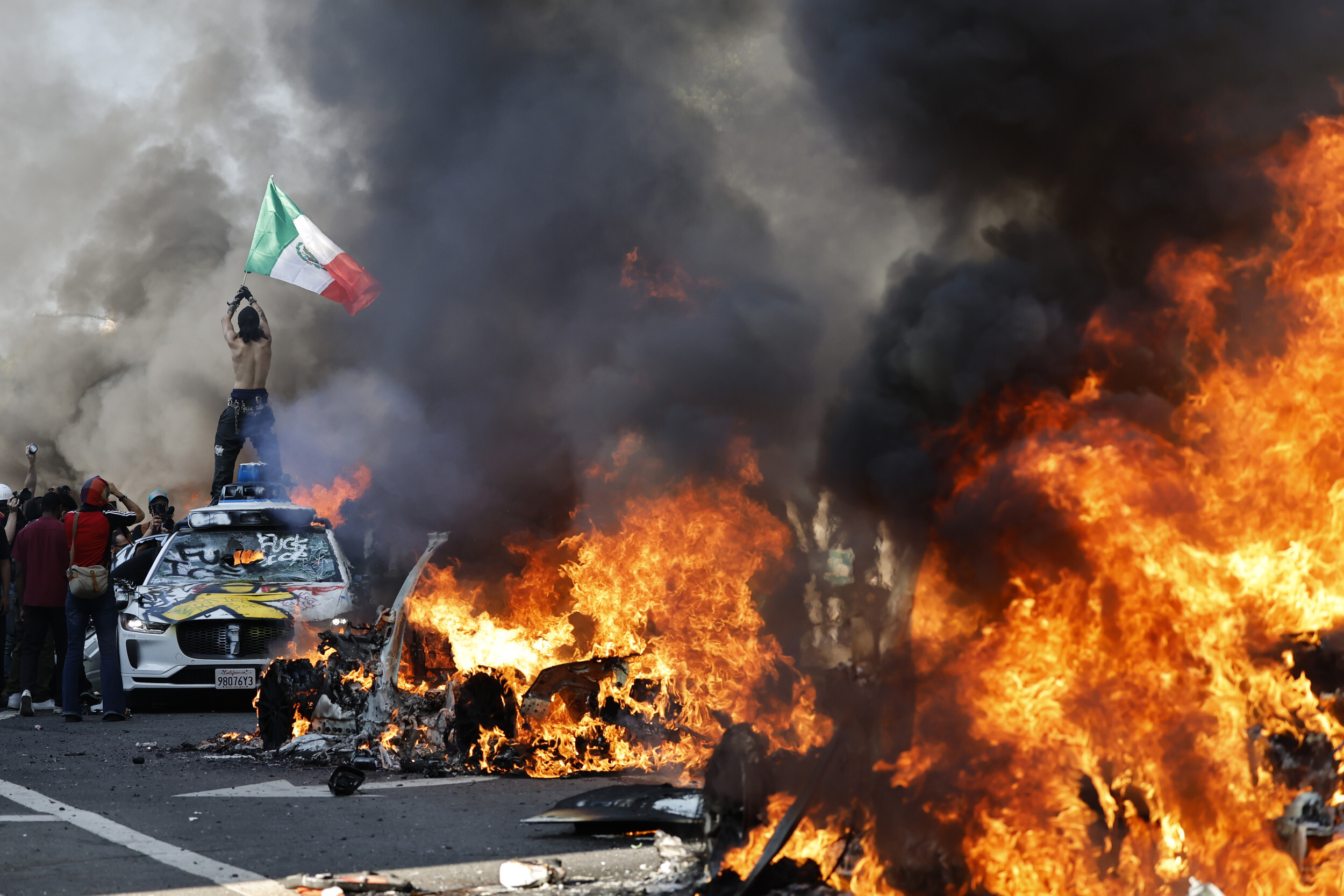 Protests Erupt In L.A. County, Sparked By