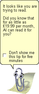 Paperclip Clippit (aka Clippy)