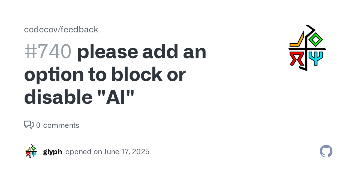 What product do you want to improve? Web app Is your feature request related to a problem? Please describe. I noticed that there is now a "Codecov AI" tab but no corresponding setting to disable it...