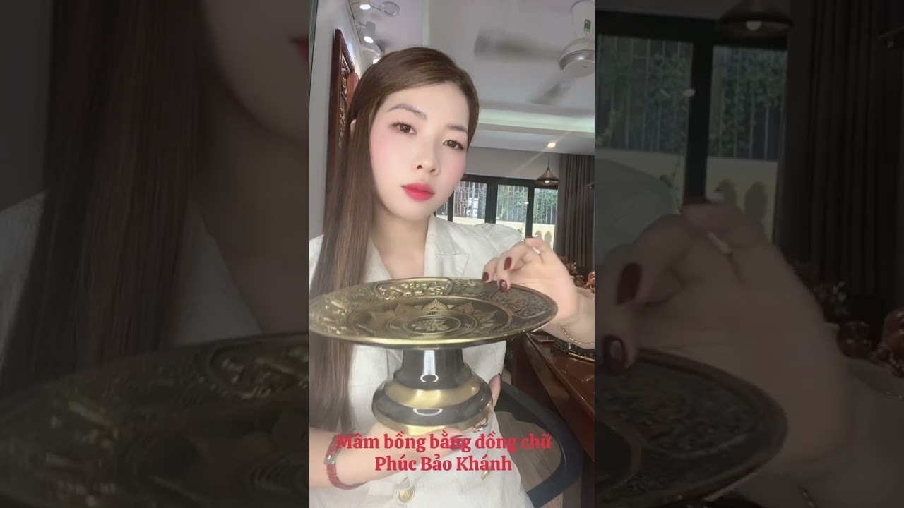 Mâm bồng ban thờ gia tiên, thần tài
