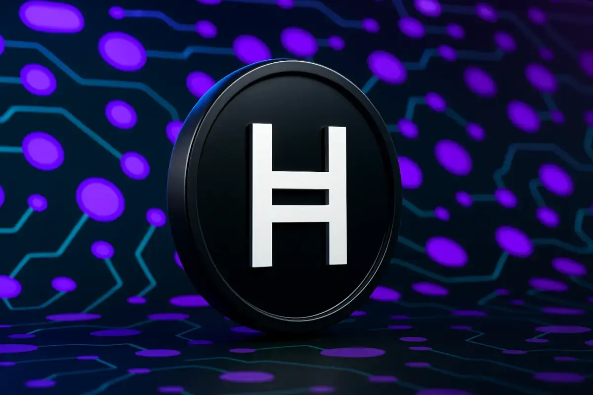 Picture showing Hedera (HBAR) coin