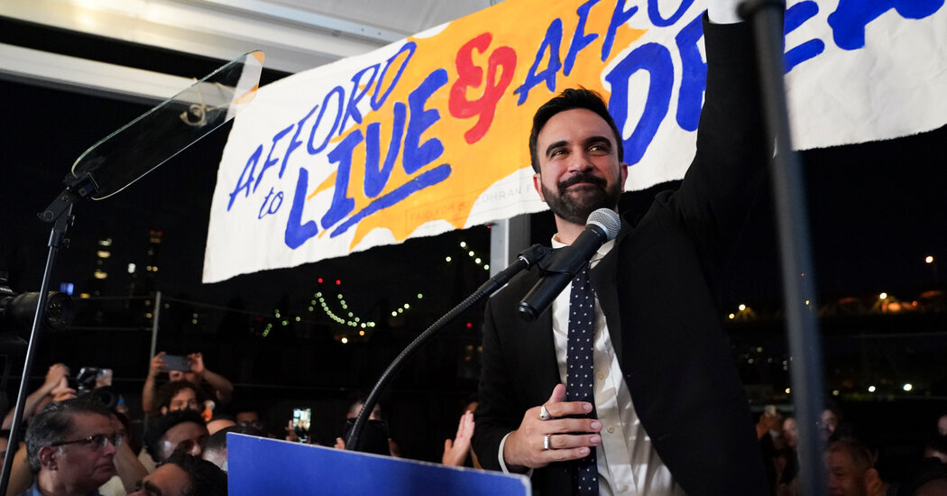 At his victory party, Zohran Mamdani promised to be a mayor for all New Yorkers.