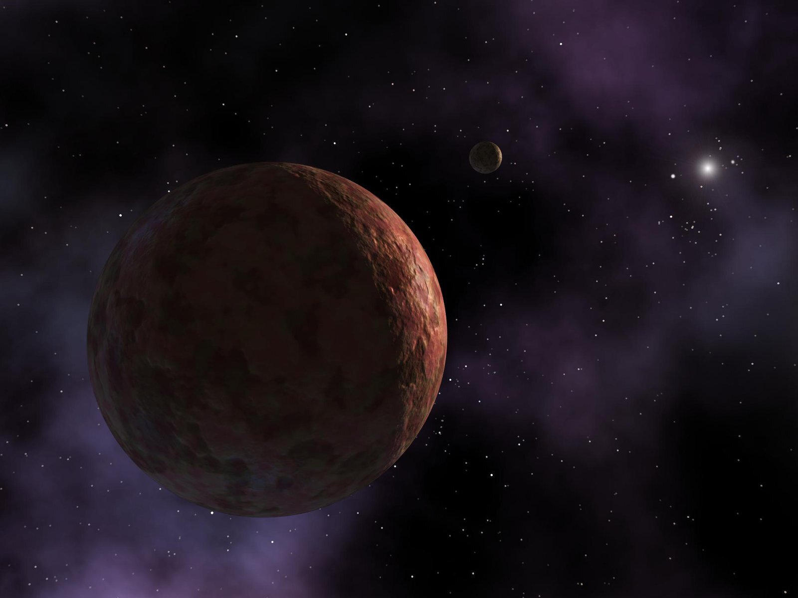 Artist's illustration of Sedna. Credit: NASA/JPL-Caltech