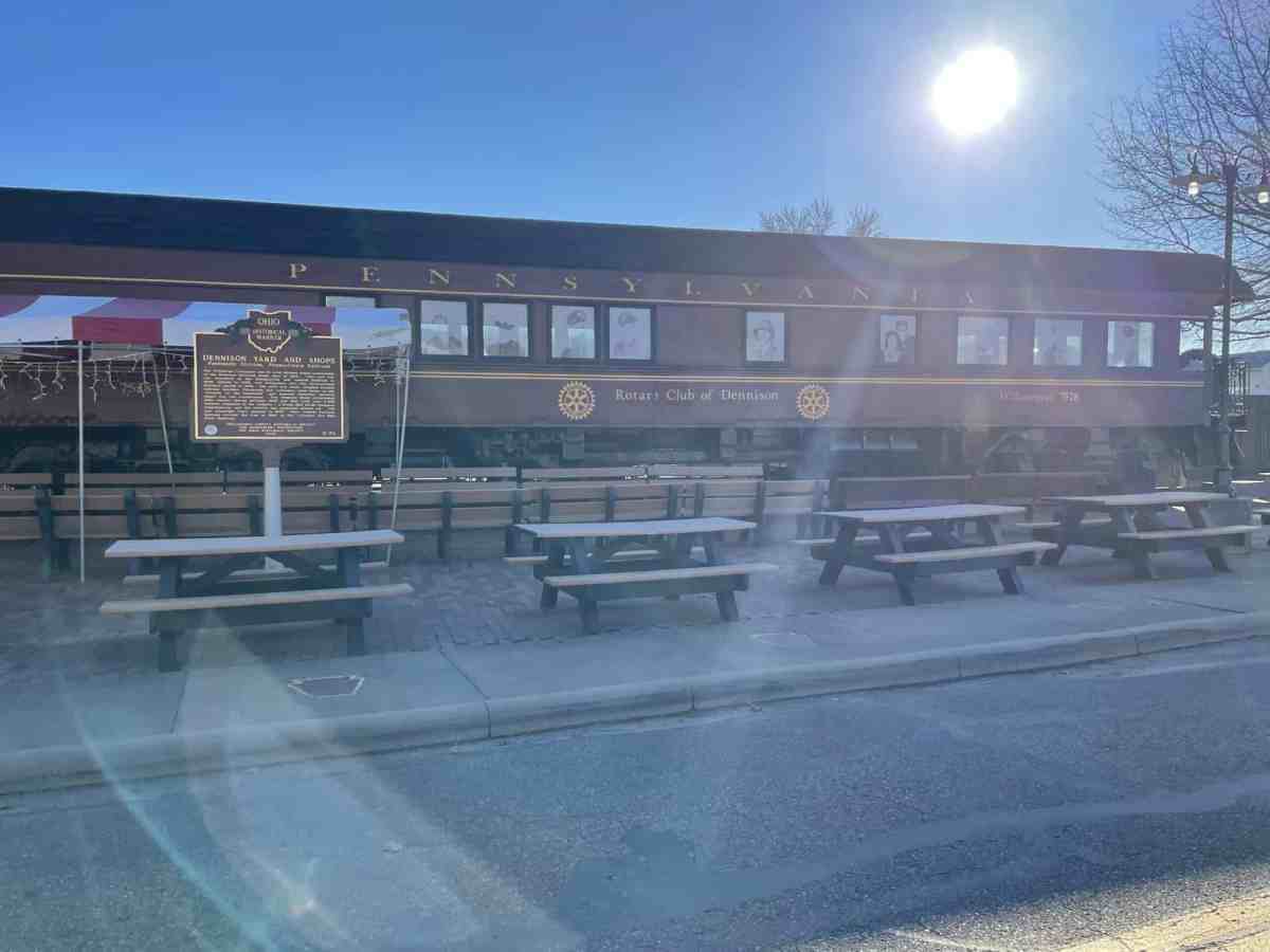 Dennison Railroad Museum trains in ohio