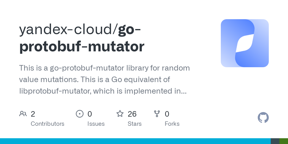 This is a go-protobuf-mutator library for random value mutations. This is a Go equivalent of libprotobuf-mutator, which is implemented in C++. - yandex-cloud/go-protobuf-mutator