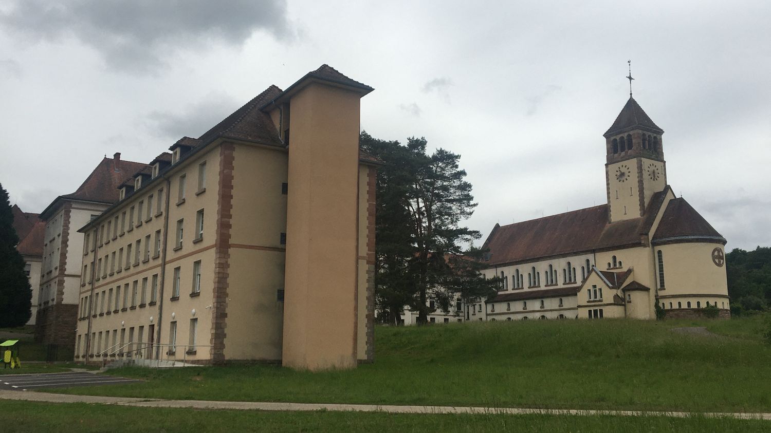 L’ancien collège-lycée Saint-Augustin de Bitche (Moselle) a fermé en 2012.