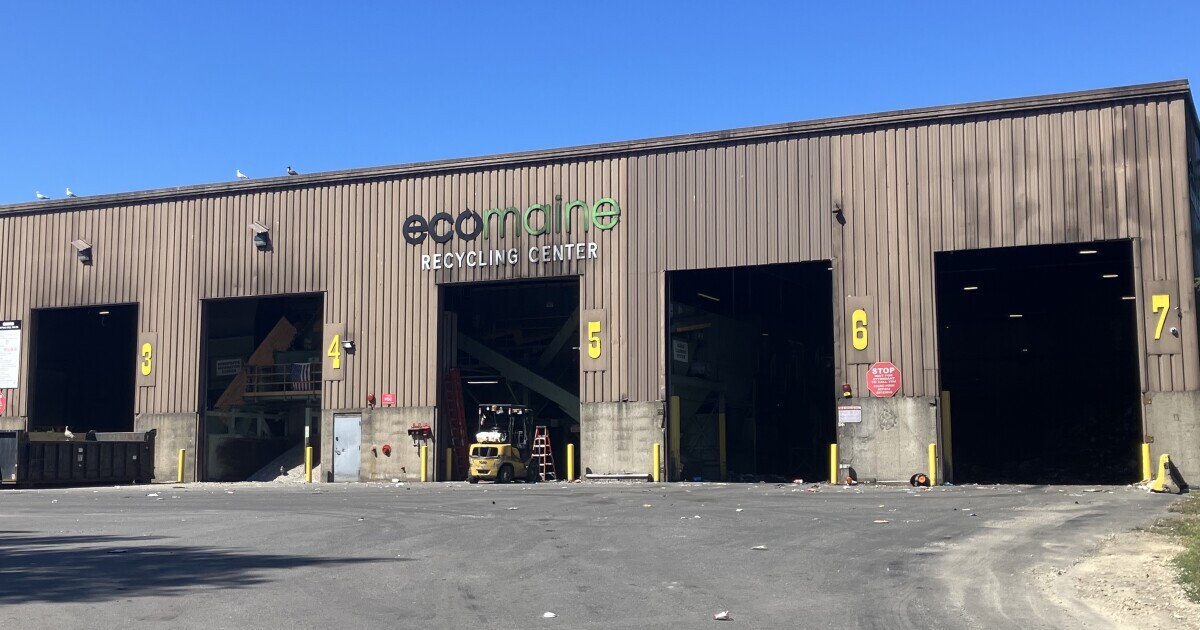 Ecomaine plans to move its current Portland recycling facility and upgrade its equipment.