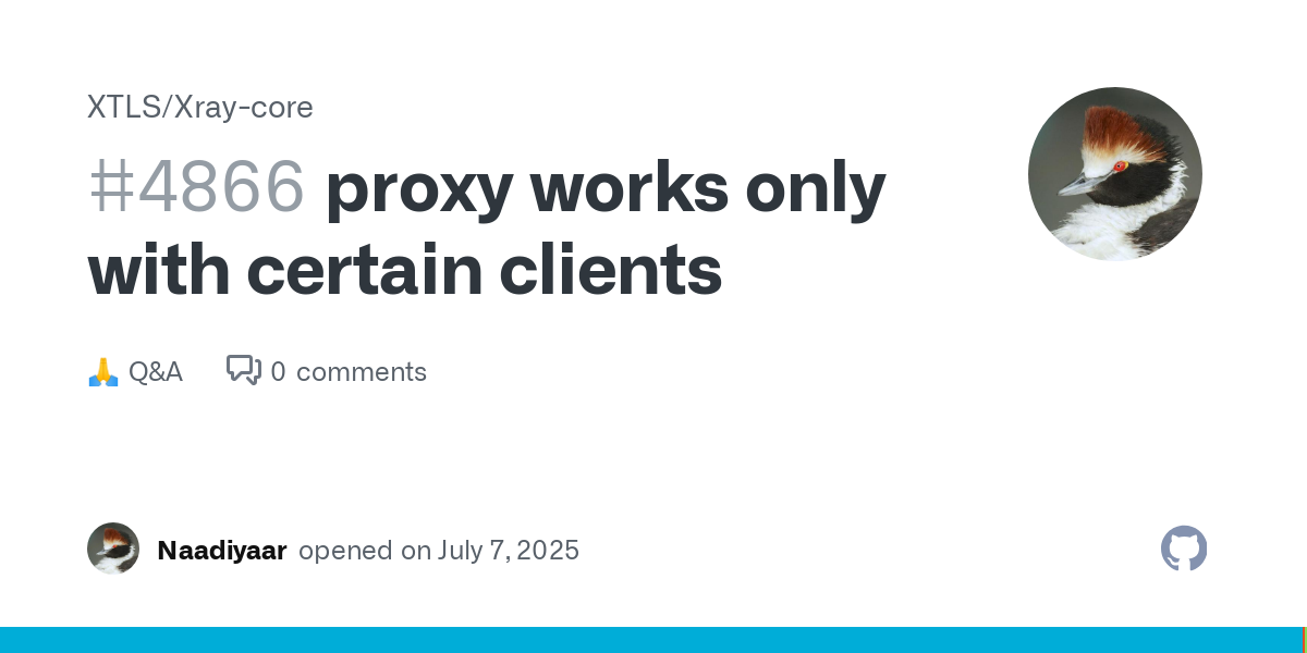 Hello everyone I have recently set up a xray proxy based on vless and grpc as transport. there's no TLS in xray setup and it's all handled by application proxy (in this case Traefik). I imported th...
