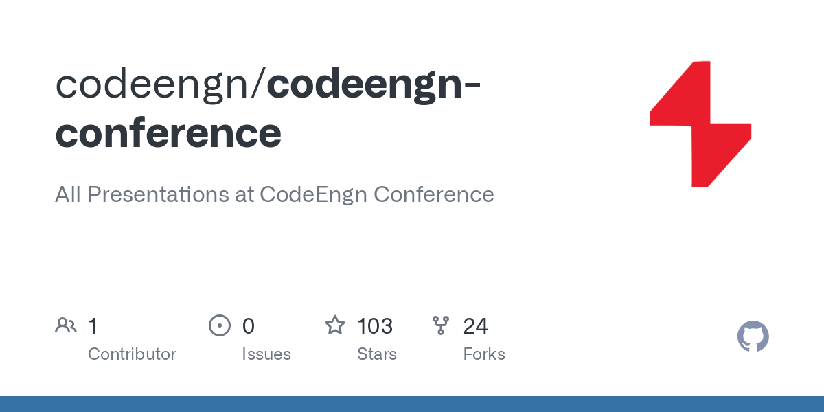 All Presentations at CodeEngn Conference. Contribute to codeengn/codeengn-conference development by creating an account on GitHub.