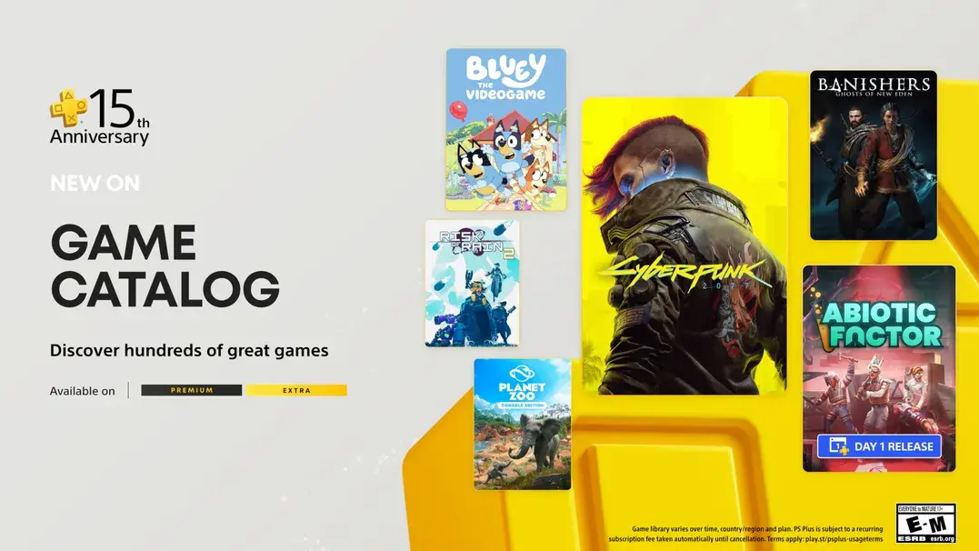 Cyberpunk 2077 Leads PS Plus July 2025 Free Games, 15th Anniversary