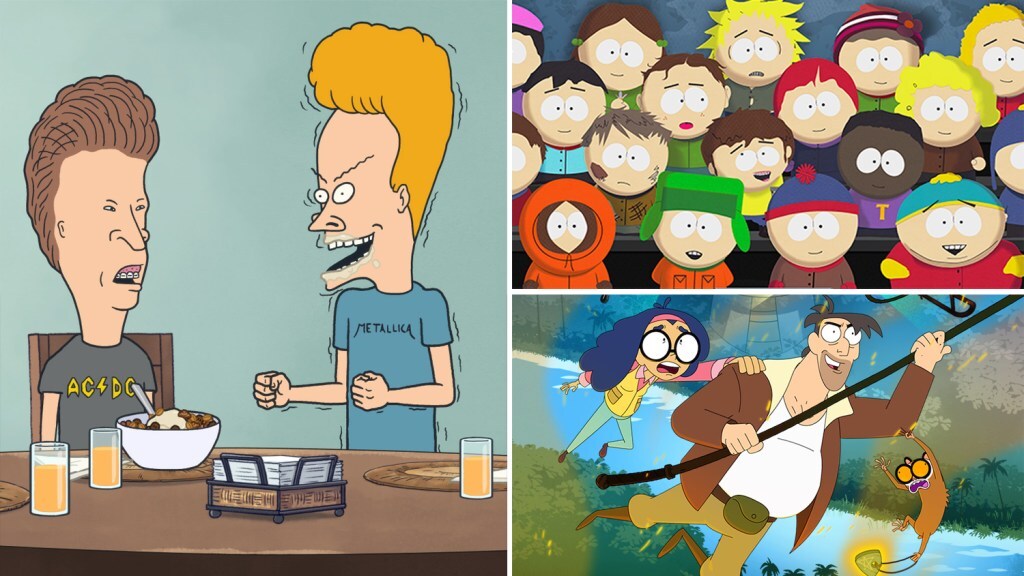 Beavis and Butt-Head, South Park and Digman
