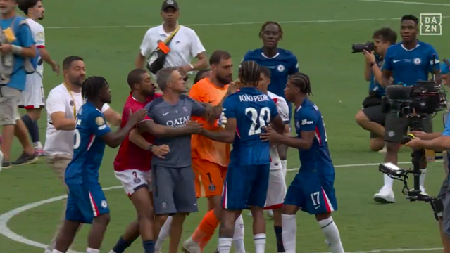 PSG Coach Luis Enrique Attacks Chelsea's João Pedro After World Club Cup Match