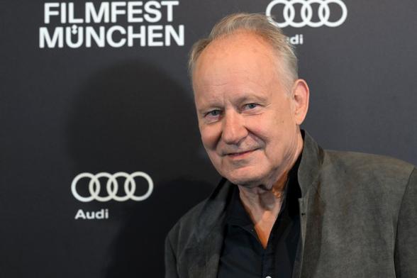 Stellan Skarsgård at the premiere of 'Sentimental Value' during the 2025 Munich Film Festival