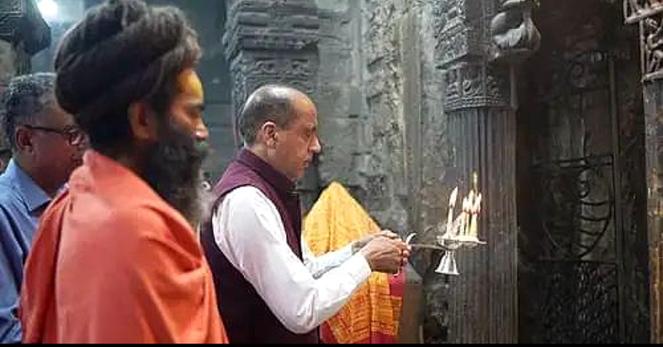 Jai Ram Thakur In Mandi