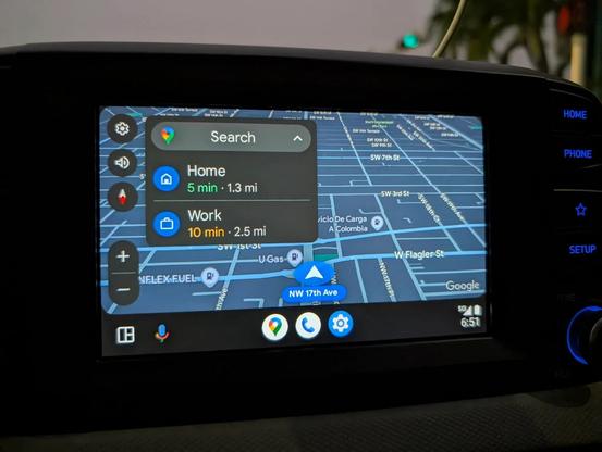 google maps android auto neu