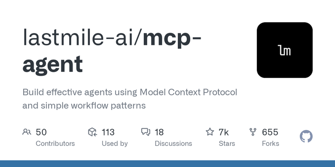 Build effective agents using Model Context Protocol and simple workflow patterns - lastmile-ai/mcp-agent