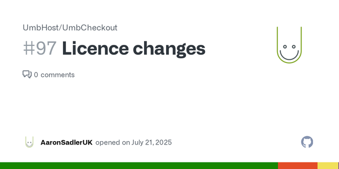 As part of the rewrite for Umbraco 17+ the licence pricing will change to be a subscription renewed annually in V2.0. This will allow more time to be spent on development and improvements for the p...