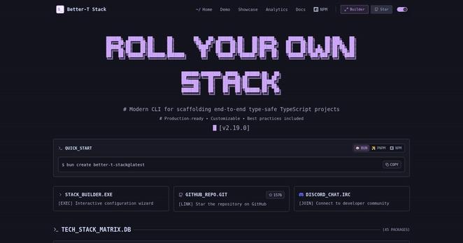 Better-T Stack