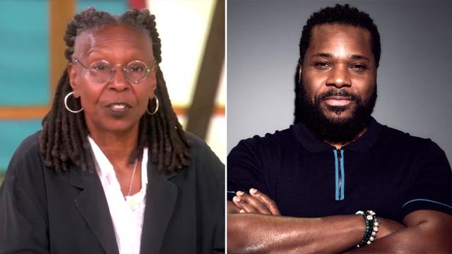 Whoopi Goldberg and Malcolm-Jamal Warner two-shot