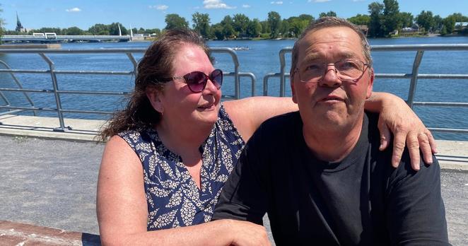 Edouard Lallemand and his wife, Darlene Fielding. (Matt Grillo/CTV News)