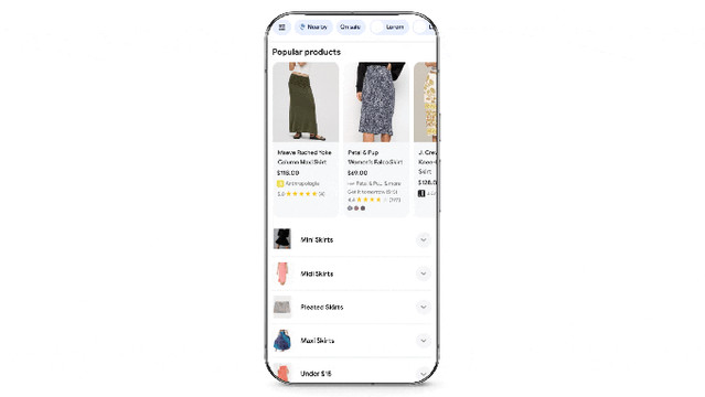 Google's new AI feature lets you virtually try on clothes