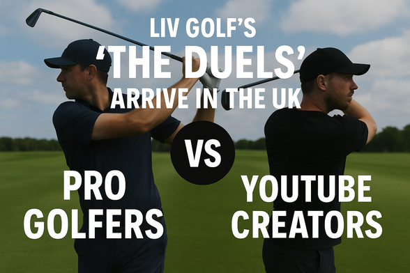LIV Golf’s “The Duels” Arrive in the UK: Pro Golfers vs YouTube Creators