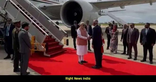 Pm Modi Received A Grand Welcome By President Muizzu In Maldives