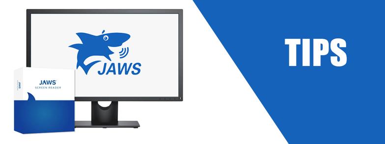 JAWS for Windows Tips.